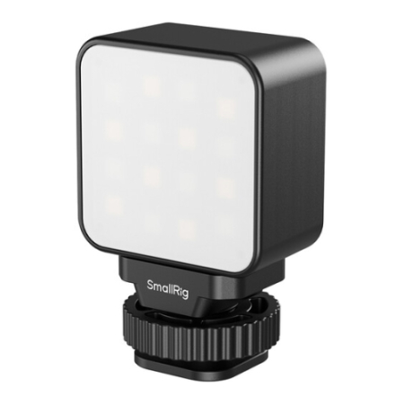 SmallRig 5446C - mini lampa LED do kamer sportowych (światło wypełniające, mocowanie 3w1)